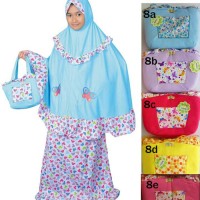 Mukena anak/mukena anak kaos/mukena delima no 08