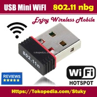 Jual New 150Mbps 150M Mini USB WiFi Wireless Adapter Network LAN Card 802.1 Murah