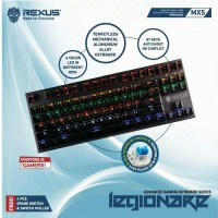 Jual Keyboard Gaming Rexus MX5 TKL Mechanical Aluminium Legionare Murah