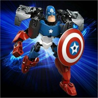 Jual CAPTAIN AMERICA LEGO MAINAN ANAK SUSUN EDUKASI MURAH Murah