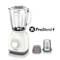 BLENDER PHILIPS HR 2106 / HR2106 GLASS - PUTIH