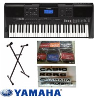 Jual Keyboard Yamaha PSR E 453 + Stand X + Tas Yamaha + Cover Murah