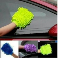 Jual Microfiber Sarung tangan Lap Cuci Mobil Motor Murah