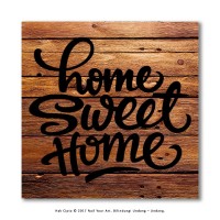 Jual Hiasan Gantungan Dinding Rumah - HomeSweetHome Wall Sign Murah