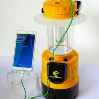 Lampu Emergency LED Green --- Lantern Salt Water --- Lampu Air Garam