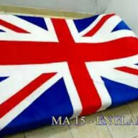 Jual selimut bulu karakter england flag Murah
