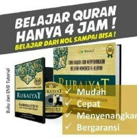 Jual METODE RUBAIYAT cetakan terbaru per 1 maret + DVD original berhologram Murah