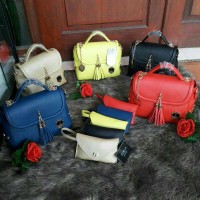 TAS FURLA DAKOTA RUMBAI BOLT SET DOMPET SUPER