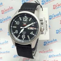 Jual Seiko 5 Sports SRP625K1 Automatic Black Nylon Strap | Jam Pria SRP625 Murah