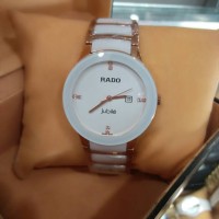 Jam tangan wanita, Rado keramik, tgl aktif/on, kw super