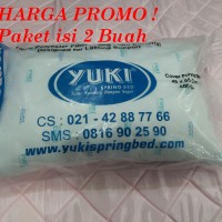 Jual PROMO isi 2 bh Bantal Kepala/ Bantal & Guling Dacron YUKI Murah