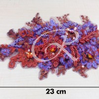 Jual Lady Oracle Headpiece (Orange-Purple) Murah