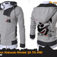 Jual Jaket sweater karakter anime Murah Tokyo Ghoul Kaneki Ken Harakiri Murah