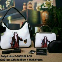 TAS TANGAN, BRENDED, TAS FURLA SULLY LUKIS 3 IN 1.