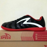 SEPATU FUTSAL SPECS TORPEDO IN BLACK RED 400477 ORIGINAL 100%