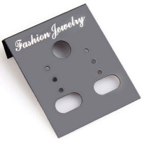 CARD ANTING + PLASTIK isi 100 HITAM ( display aksesoris grosir murah )