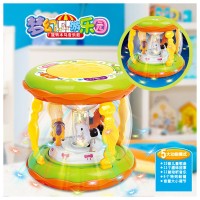 Jual Mainan Bayi Wonderland Merry Go Round Music Drum Kecil Murah