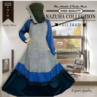 Na 413 | Gamis Jumbo - Gamis Pesta - Baju Syari - Gamis Wanita - Katun