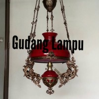 Lampu Gantung Antik Kerek R40 / Betawi jadol