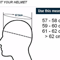 Best Deal Helm KYT Super Moto Cross Double Visor Supermoto Hitam Kunin