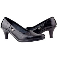 Jual Sepatu Formal Wanita / Pantofel Kerja JK Collection Bahan KULIT Murah
