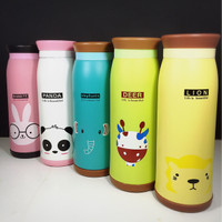 Jual Botol Termos Stainless Karakter Hewan Lucu / Cute Vacuum Flask Animal Murah