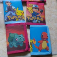 Jual dompet anak motif pokemon Murah