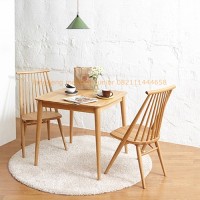 set kursi makan, kursi cafe retro japanese jati jepara