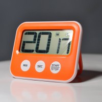 Jual Digital Timer - Masak - Kopi - Barista - LCD Besar Scrolling - Orange Murah