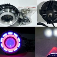 Jual PROJEKTOR LED CREE 40 WATT DALAM HEADLAMP FOGLAMP LAMPU UTAMA Murah