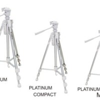 tripot Tripod Excell Platinum Compact Silver Tinggi 157 cm tripot