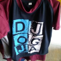 Jual Aneka Setelan Kaos Oblong Jogja Celana Pendek Anak Ukuran S & M PE Murah
