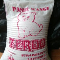 Jual PASIR GUMPAL WANGI ZEROO 25 LITER Pasir kucing pakai gojek Murah