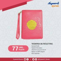 Jual Al Quran Yasmina Rainbow Tajwid & Terjemah B6 Jaket Kulit Resleting Murah