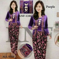 Kebaya Kutubaru Beludru Knf-1286
