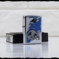 Jual ZIPPO ORIGINAL NFL CAROLINA PANTHERS 447 HIGH POLISH CHROME TAHUN 1997 Murah