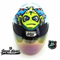 Helm Half Face Rossi Shark via via Moto Gp