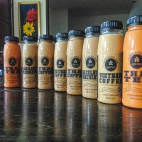 Jual Minuman Kemasan botol 250ml, thai tea, Thai coffee, Hazelnut, vietnam Murah