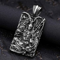 Jual Kalung Titanium chinese style Fashion Vintage / Stainless Steel 316L Murah