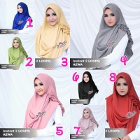 Jilbab instan Azwa 2 faces by Dqiara hijab