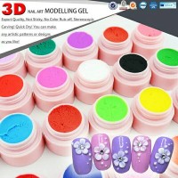 Jual 3D UV Nail Modelling Gel / Nail Clay / Nail Sculpture Murah