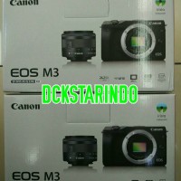 Jual CANON EOS M3 KIT 15-45MM IS STM Murah