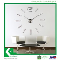 Jual Hiasan Jam Dinding Raksasa Keren / 3D Giant wall clock Murah
