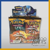 Jual Kartu Pokemon SUN & MOON Booster Pack + Bonus 1 Card Original Murah