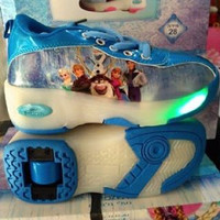 Best Deal Sepatu Roda Frozen Lampu Biru Paling Dicari