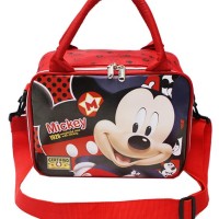 Jual Tas Travel Mini Jinjing ada Tali Selempang Karakter Mickey Mouse - M S Murah