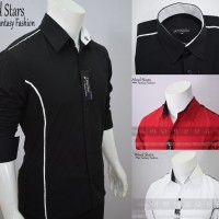 Jual TWIZEL - GROSIR KEMEJA SLIMFIT PRIA LENGAN PANJANG PESTA CASUAL KOREA Murah