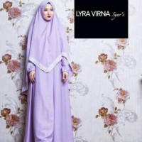 Lyra Virna Syari Gamis Atasan Tunik Blouse Hijab Jilbab Limited