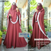 grosir murah baju muslim Shafira syari crepe