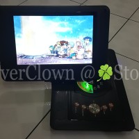 Jual DVD Portable 14inch Asatron - USB / MMC / TV Tuner / Games / DVD Gojek Murah